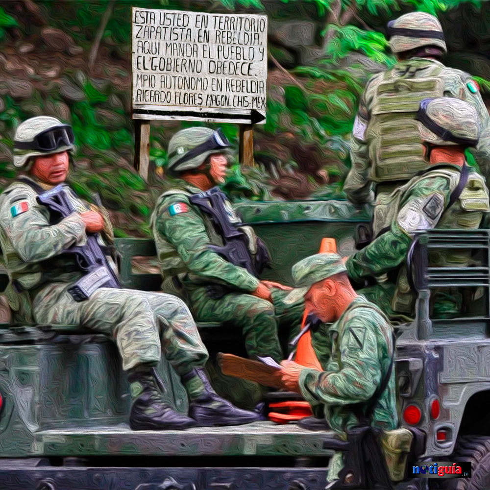 Militarización de AMLO en México