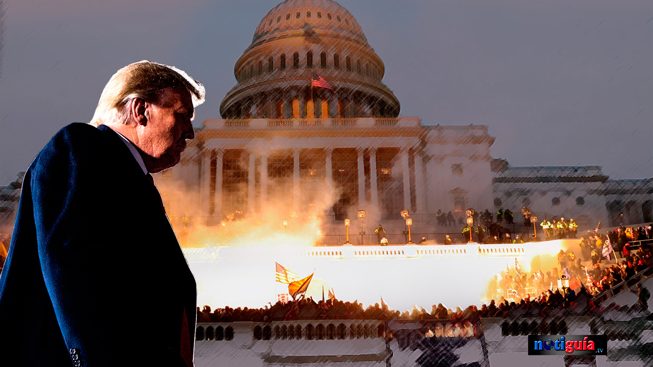 Donald Trump en el Capitolio