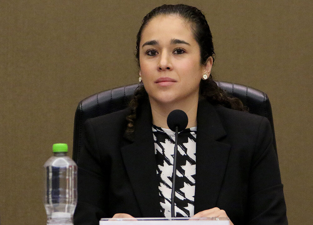 Amalia Pulido Gómez, consejera presidenta del IEEM