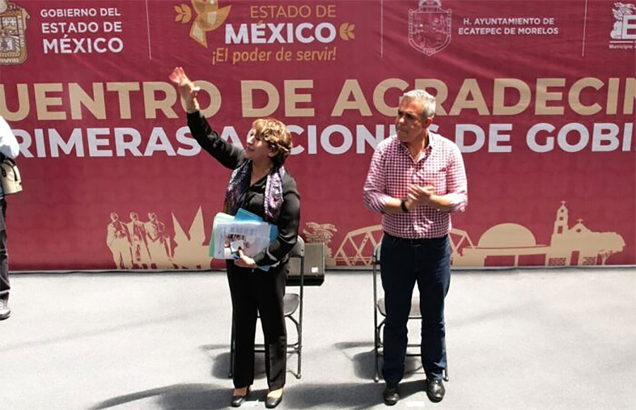 Fernando Vilchis intentó usar tendenciosamente visita de Gobernadora Delfina Gómez a Ecatepec
