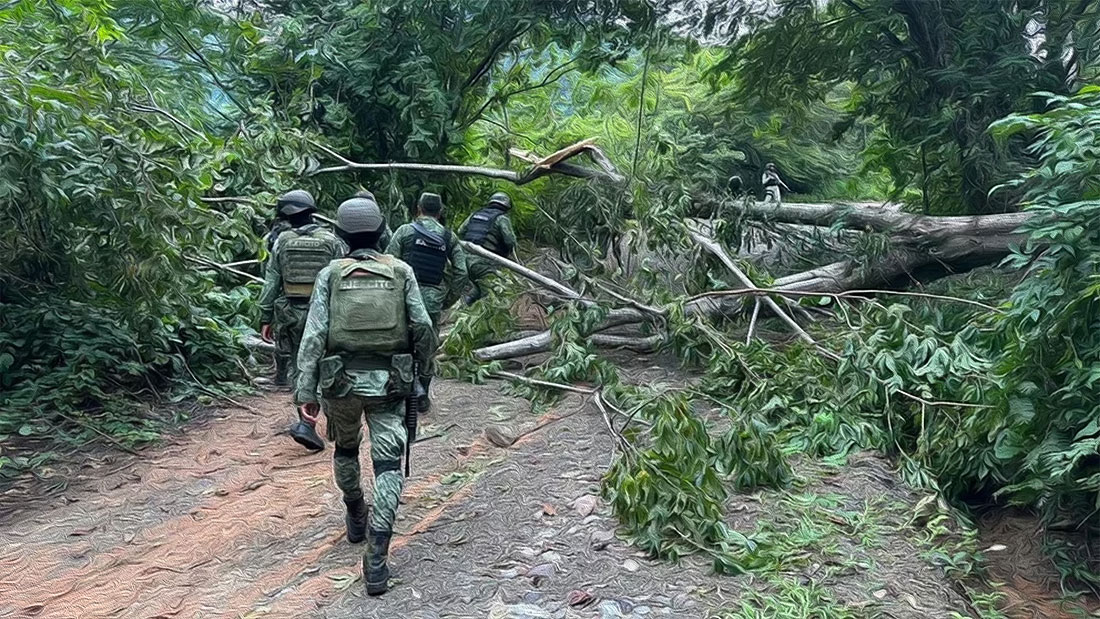 Llegan militares a Comalapa Chiapas, pero se retiran a las 4 horas