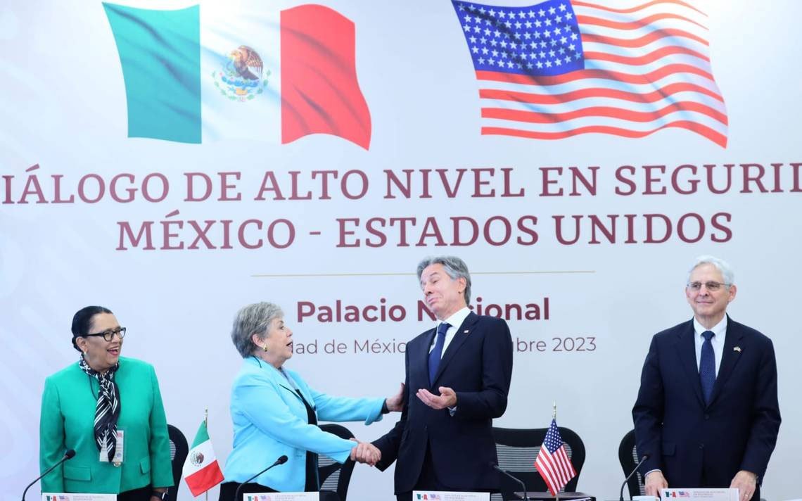 Alicia Bárcena y Antony Blinken lideran reunión bilateral México-EU