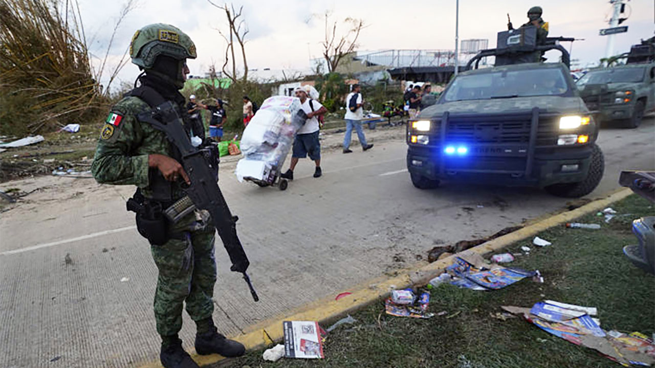 Guardia Nacional y saqueos en Acapulco
