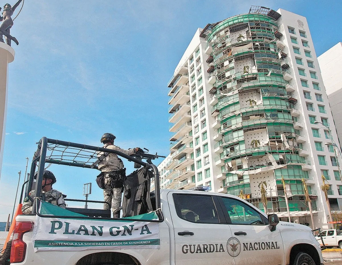 Guardia Nacional en Acapulco por reconstrucción
