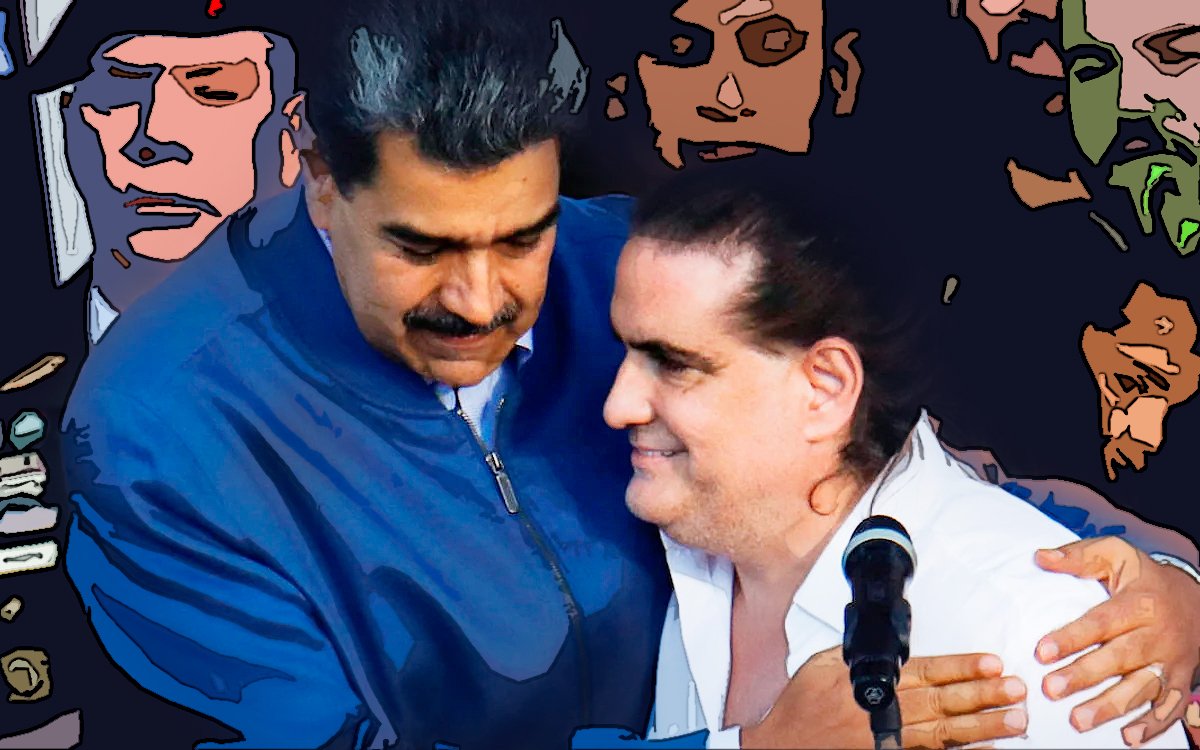 Nicolás Maduro y Alex Saab