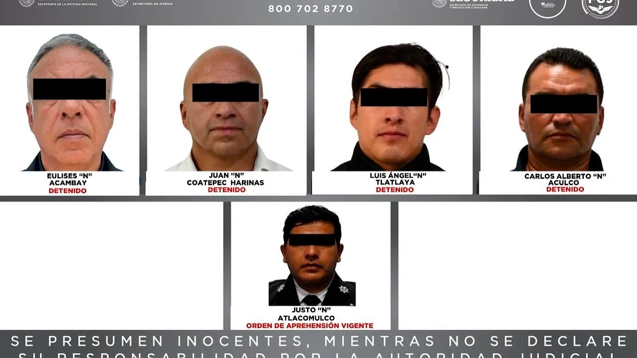 La estrategia implementada en el Edomex ha permitido atrapar a delincuentes por secuestro, extorsión y homicidio